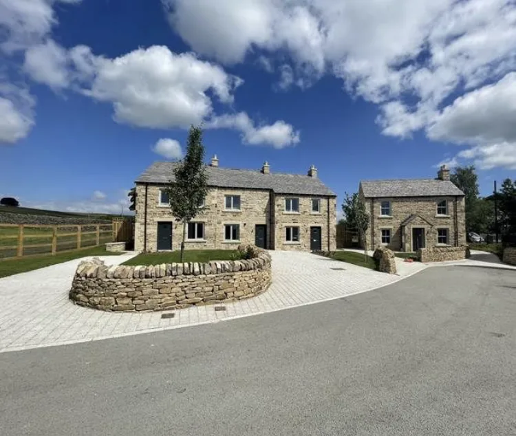Street view of the Green Gate development, Long Preston